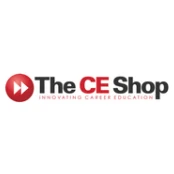 The CE Shop logo